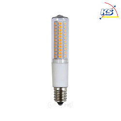 LED T18 rod lamp, lenght 10cm, E14, 8W 2700K 810lm 320, dimmable