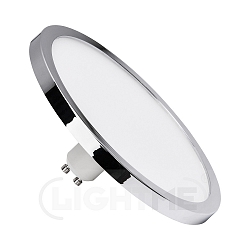 Diffusorlmape AQUA � 145MM flad, rund, CCT Switch, omskiftelig, med diffuser mat GU10 9W 600lm 2700 / 4000K 110� CRI 80-89 