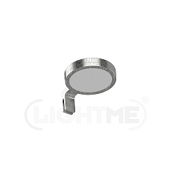 Spejllampe ON-TOP down, CCT Switch GX53 IP44, s�lv 