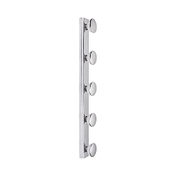 Mirror luminaire for walls HOLLYWOOD, 4-flame, IP44, incl. 4x GU10 5W 2700K/4000K 350lm, silver leaf