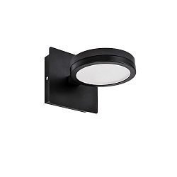 Spejllampe AQUA ONNA 1-flamme, CCT Switch, omskiftelig GX53 IP44, sort 