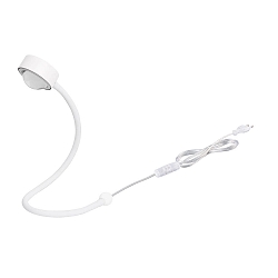 Bordlampe POWERLENS SNAKE b�jelig GX53 IP20, mat, satin, hvid