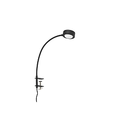 Bordlampe POWERLENS FLEX b�jelig GX53 IP20, satin, sort mat