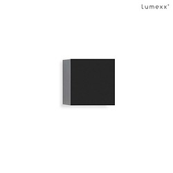outdoor wall luminaire ARCA W100 IP65, black dimmable