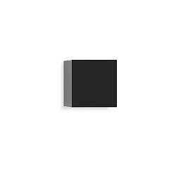 Udendørs wall luminaire ARCA W100 IP65, sort dæmpbar