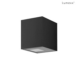 Udendørs wall luminaire ARCA XL W150 IP65, sort dæmpbar