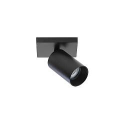Loftlampe SPOTON 1 1-flamme GU10 IP20, sort