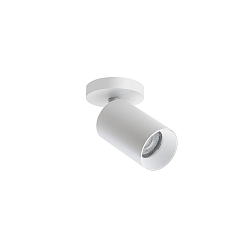 Loftlampe SPOTON CIRCLE 1 1-flamme GU10 IP20, hvid