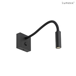 wall luminaire FLEX WALL LED IP20, black dimmable