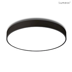 ceiling luminaire MOON C450 LED IP20, black dimmable