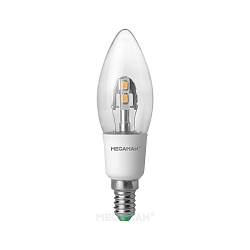 LED lyskilde kertef�rmet C35 E14 3W 250lm 2800K 330� CRI 80 