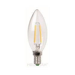 Gl�dep�re kerteformet C35 E14 3W 250lm 2700K 360� CRI 80 