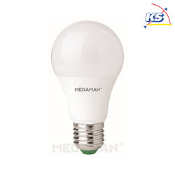 LED pear shape lamp Classic A60, E27, 6W 2800K 470lm, CRi >90, dimmable, frosted