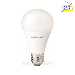 LED pear shape lamp Classic A60, E27, 11W 2800K 1055lm, dimmable, frosted
