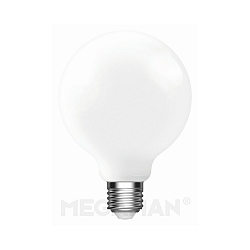 Globe lyskilde G95 d�mpbar E27 6W 1055lm 2800K 360� CRI 80 d�mpbar