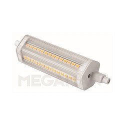 LED stanglyskilde R7s 118mm RETROFIT d�mpbar R7s 13W 1521lm 2800K 330� CRI 80 d�mpbar