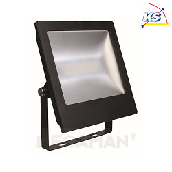 Outdoor LED floodlight TOTT M, IP65, 24W 4000K 2300lm 100, tiltable 160, matted Cover