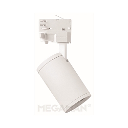 3-faset spot MORA justerbar, med adapter GU10 IP20, hvid 