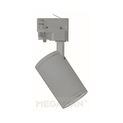 3-faset spot MORA justerbar, med adapter GU10 IP20, s�lv 