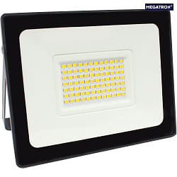 LED Floodlight ISPOT L, 27W, 3800lm, 4000K, IP65, black