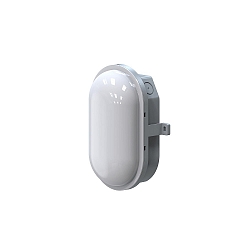 Fugtt�t armatur ZELLA NEO SENSOR CCT med sensor, CCT Switch, slagfast, omskiftelig IP54, gr� 