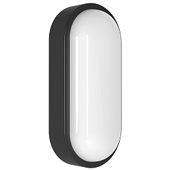 V�g- og Loftlampe ZELLA NEO XL MS med sensor, sort 