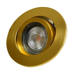 Ring DECOCLIC rund, svingbar, guld mat