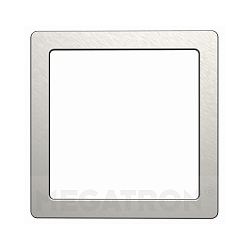 bl�nde PANO DIM CCT SQUARE firkantet, magnetisk montering, st�l b�rstet