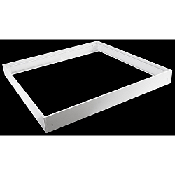 monteringsramme LED BACKLIT PANEL FLATO firkantet, hvid
