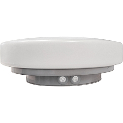 overflade lampe DECKO FLAT SE � 35CM h�j, CCT Switch, multipower IP54, hvid 