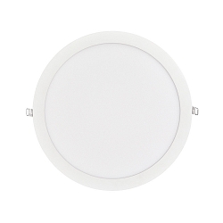 Indbygget downlight LED PANEL FLAT 300 R 830 350MA PRISM rund, UGR < 19, ekskl. str�mforsyning IP20, hvid d�mpbar