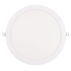 Indbygget downlight LED PANEL FLAT 300 R SCCT MP rund, CCT Switch, omskiftelig, multipower IP44, hvid 