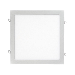 Indbygget downlight LED PANEL FLAT 300 Q 840 350MA PRISM firkantet, UGR < 19, ekskl. str�mforsyning IP20, mat, titan d�mpbar