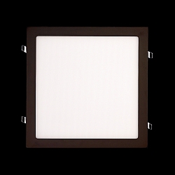 Indbygget downlight LED PANEL FLAT 300 Q SCCT 350MA PRISM firkantet, CCT Switch, UGR < 19, ekskl. str�mforsyning IP20