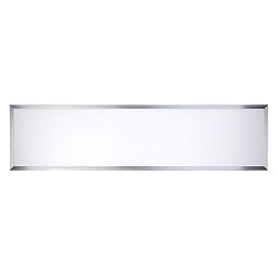 LED Indbygningslampe LED PANEL FLAT R2, aluminium, 40W 3000K, d�mpbar 1-10V, med driftsindretningen