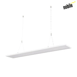 Nobil Pendant luminaire, LED Panel Flat R1S with Uplight, 40W, not dimmable, neutral white
