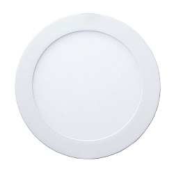 LED Indbygningslampe LED PANEL FLAT 130 R, 10W, RGB, 24V, hvid