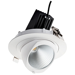 LED Indbygningsspot LED SHOP LIGHT 150, 32W 4000K 2800lm 36�, 900mA, d�mpbar, hvid