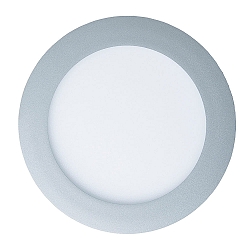 Indbygget downlight LED PANEL FLAT 130 R DTW 350MA OPAL rund, Dim-To-Warm, ekskl. str�mforsyning IP20, mat, titan d�mpbar