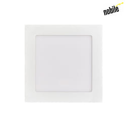 LED panel FLAT 130 Q square, CCT Switch, dimmable 11W 1100lm 3000-5700K CRI >80