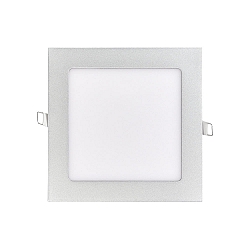 Indbygget downlight LED PANEL FLAT 130 Q 840 350MA OPAL firkantet, standard, ekskl. str�mforsyning IP20, mat, titan d�mpbar