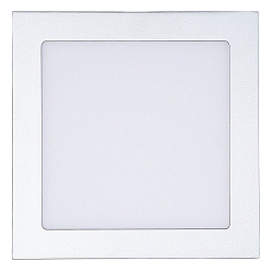 Indbygget downlight LED PANEL FLAT 130 Q DTW 350MA OPAL firkantet, Dim-To-Warm, ekskl. str�mforsyning IP20, mat, titan d�mpbar