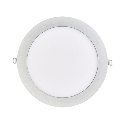 Indbygget downlight LED PANEL FLAT 190 R 830 350MA OPAL standard, rund, ekskl. str�mforsyning IP20, mat, titan d�mpbar
