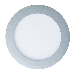 Indbygget downlight LED PANEL FLAT 300 R DTW 350MA OPAL rund, Dim-To-Warm, ekskl. str�mforsyning IP20, mat, titan d�mpbar