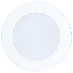 Indbygget downlight LED PANEL FLAT 50 R 350MA IP44 rund, ekskl. str�mforsyning IP44, hvid d�mpbar