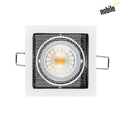 recessed luminaire LED MINI KARDAN E1 BIO 1 flame, swivelling, dimmable IP40, clear, black