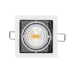 Indbygningslampe LED MINI KARDAN E1 BIO 1-flamme, svingbar, d�mpbar IP40, klar, sort, titan d�mpbar 7W 550lm 3000K CRI 97