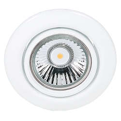 Indbygningsspot DOWNLIGHT C 3830, � 8.8cm, drejelig, hvid