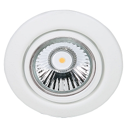 Indbygningsspot DOWNLIGHT C 3830, � 8.8cm, drejelig, hvid mat