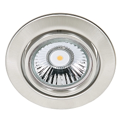 Indbygningsspot DOWNLIGHT C 3830, � 8.8cm, drejelig, rustfrit st�l